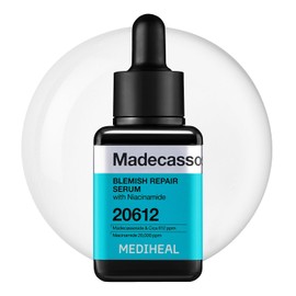 Suero reparador Madecassoside de MEDIHEAL, 30 ml, fórmula vegana, suero de niacinamida coreano, suero hidratante para el rostro, piel luminosa debajo del maquillaje