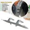 W10208415 Dryer Washer Door Hinge Compatible with Whirlpool/Amana/Maytag/Crosley Front Loader