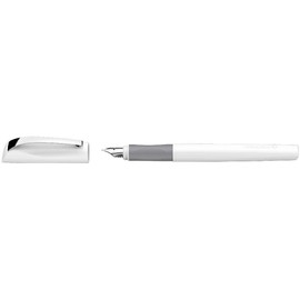 Schneider Ceod Classic Fountain Pen for Left and Right-Handed Users, M, Colour: White