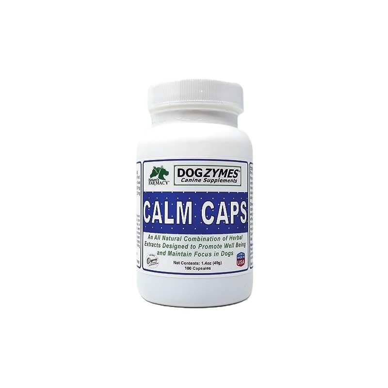 Canine Calm Caps Dog Relaxant, 100 Capsules