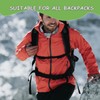 2 Pcs Backpack Chest Straps, Backpack Adjustable Chest Strap for