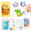 KETIEE Magic Puffy Paint: 58Pcs Magic Foam Texture Painting Kit,