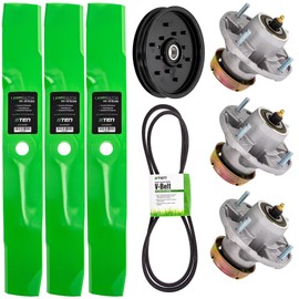 8TEN Deck Rebuild Kit for John Deere 54 inch X320 X340 Blade Spindle Belt Idler