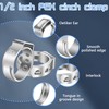 Boltigen 1/2" PEX Swivel Elbow Faucet Connector (5-Pack) with 1/2"