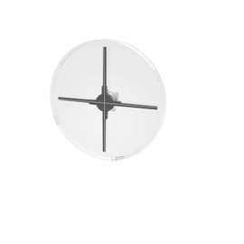 Missyou 3D Hologram Fan Cover for 22 to 23.6 Inch Fans Protective Acrylic Shield Compatible with MSBHZ-YY60-S4 Scratch Resistant Dustproof Easy Install Display Enhancer