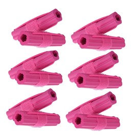 FRCOLOR 12pcs Hair Roller Strap Heatless Curling Tool for Hairstyles Smooth Safe for Hair for Sleep and Personal Use