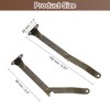 sourcing map 2Pcs 3.5" Folding Lid Support Hinges, Lift Up