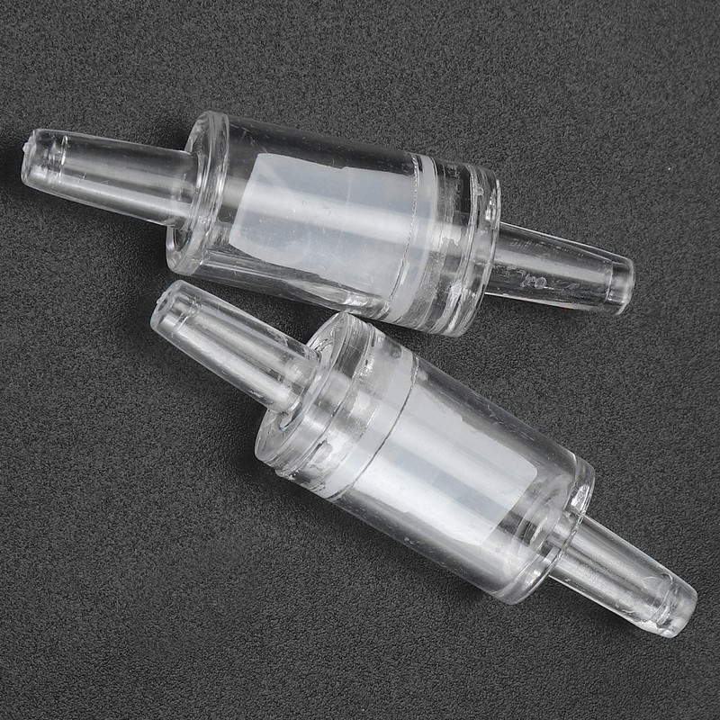 Aquarium White Check Valve Fish Tank One Way NonReturn Check