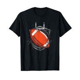 Maglia da calcio americana | Vintage Rugby Ball Football Maglietta