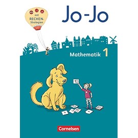 Jo-Jo Mathematik - Allgemeine Ausgabe 2018 - 1. Schuljahr: Schulbuch mit Kartonbeilagen und Lernspurenheft - Mit BuchTaucher-App