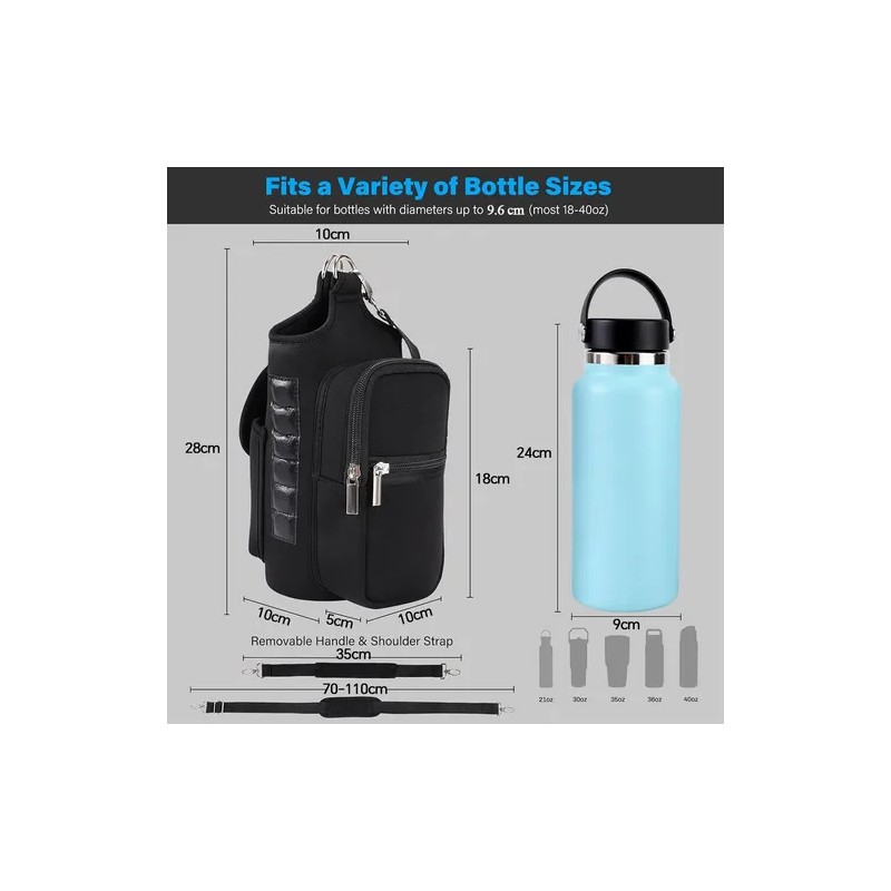 Bolsa Magnética para Botella, Celular y Accesorios – Ideal para