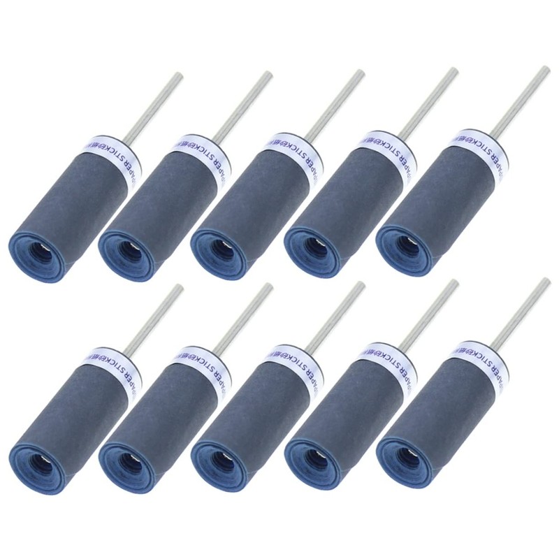 FUNOMOCYA Jewelry Polishing Tools 10pcs Sandpaper .35mm 800 Grit Sanding