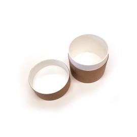 Empty Cardboard Jars - Biodegradable :: Recyclable :: Reusable :: Sustainable (4 oz (120ml))