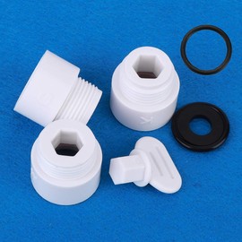 Topyond Shower Head Adapter, ABS Japanese Shower Adapter Connector, G1/2in Thread Hose Converter, Bathroom Accessory for Modern Plumbing Systems, Universal Fit with Leak-Proof Design