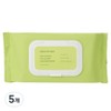 Papa Recipe Real Centella Cica Watery Cleansing Tissue, 5 units, 100 sheets / 파파레서피 리얼 센텔라 시카 워터리 클렌징 티슈, 5개, 100매입