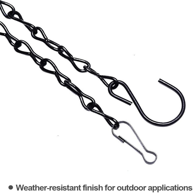 2 Pack Hanging Chain for Bird Feeders, Planters, Lanterns and