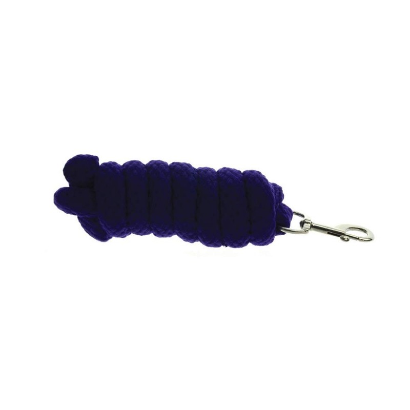 Hy Extra Thick Extra Soft Lead Rope - Navy/Pink -