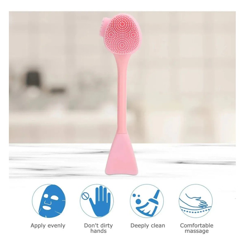 Brocha Silicona Aplicador Mascarillas