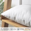 Phantoscope Pack Of 4 16X16 Outdoor Waterproof Pillow Inserts Hypoallergenic
