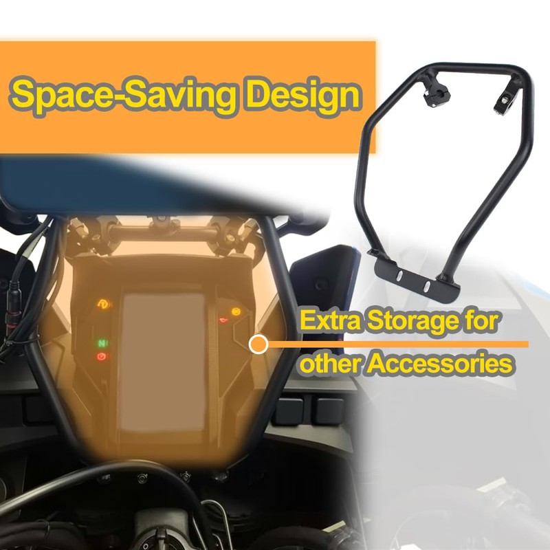 Windscreen Brace GPS Mount Fit for Africa Twin 2016-2019