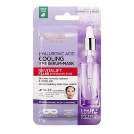 L'Oreal Paris Revitalift Filler Hyaluronic Acid Cooling Eye Serum Sheet Mask