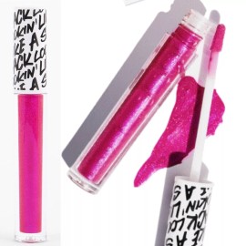 Sweet Street BH Cosmetics “Lookin’ Like A Snack” Pink Shimmer Lip Gloss NWOB Sealed + Gift !
