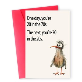 Zyulin 70th Birthday Card, Gifts for 70 Year Old Dad Mom, 70th Birthday Gifts for Men Women