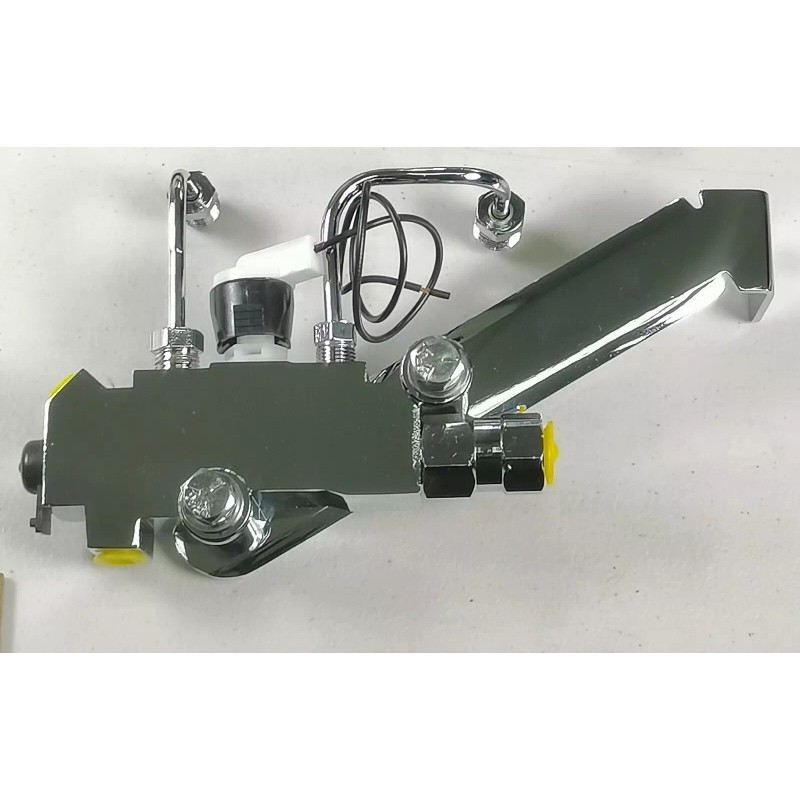 Rodspeedracing GM Proportioning Valve Kit Brake Lines Mounting Bracket Disc