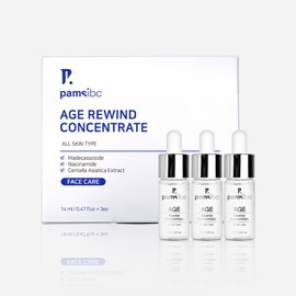 Renewal Palms IBC Age Rewind Concentrate 14ml×3 Madeca Ampoule Regeneration Sensitive skin total care ampoule intensive care + 2 Terravitas / 리뉴얼 팜스아이비씨 에이지 리와인드 컨센트레이트 14ml×3 마데카앰플 재생 예민피부 토탈케어앰플 집중관리+테라비타2개