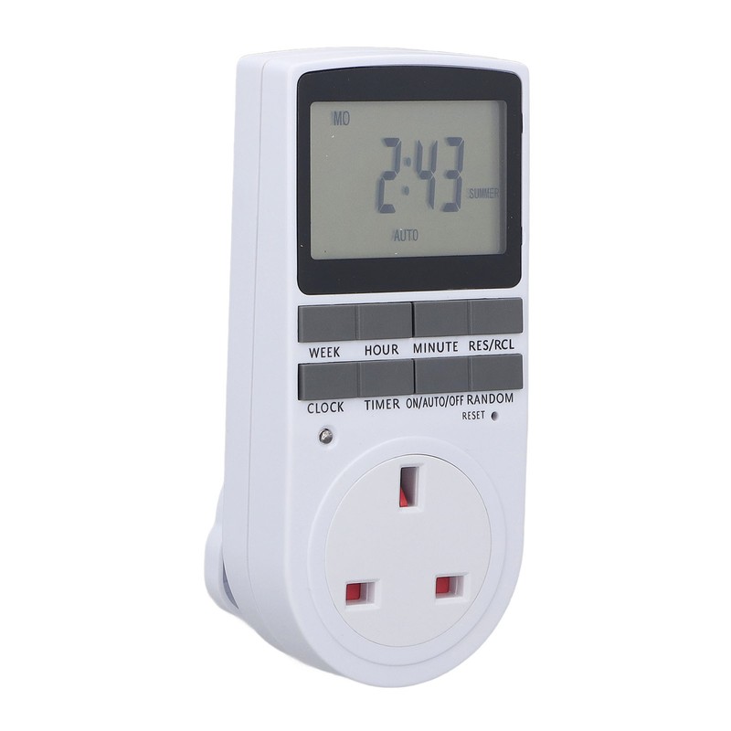 Timer Outlet Digital Intelligent Energy Saving Flame Retardant High Power