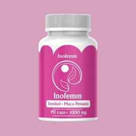 Suplemento Nutricional Inofemm Inositol Maca Peruana Cápsulas Gluten