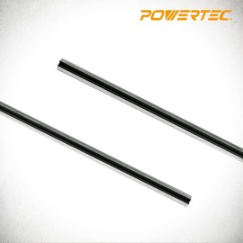 POWERTEC 12 Inch Planer Blades for Makita 2012, 2012NB Planer, Replacement for 793346-8 Planer Knives, Set of 2 (12832V)