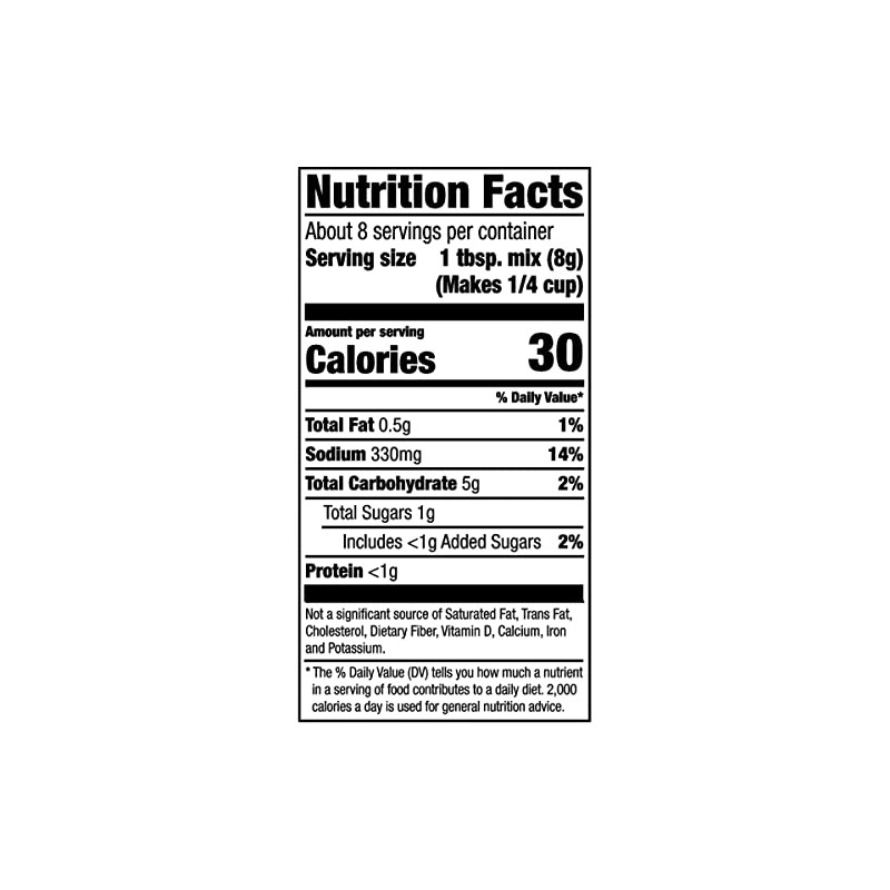 White Lily Sausage Country Gravy Mix, 2.25 oz