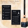 DaisyInner 30 Sets Car Diffuser Bottles Empty Bulk Hanging Car