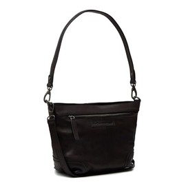 The Chesterfield Brand Lucy Leather Shoulder Bag 22 cm, black