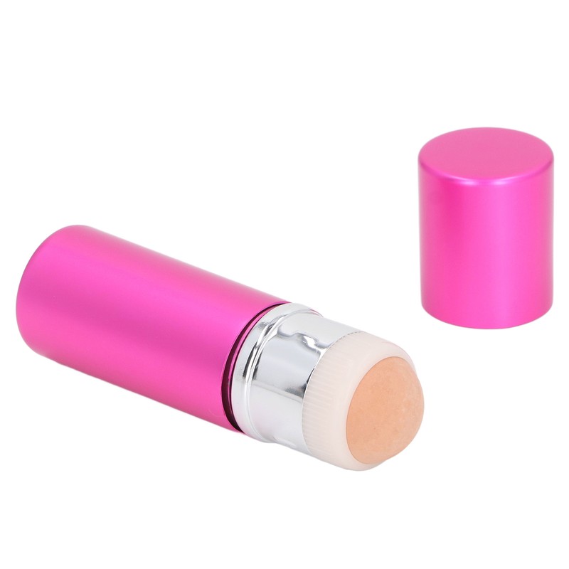 2 in 1 Oil Absorbing Volcanic Face Roller Retractable Foundation