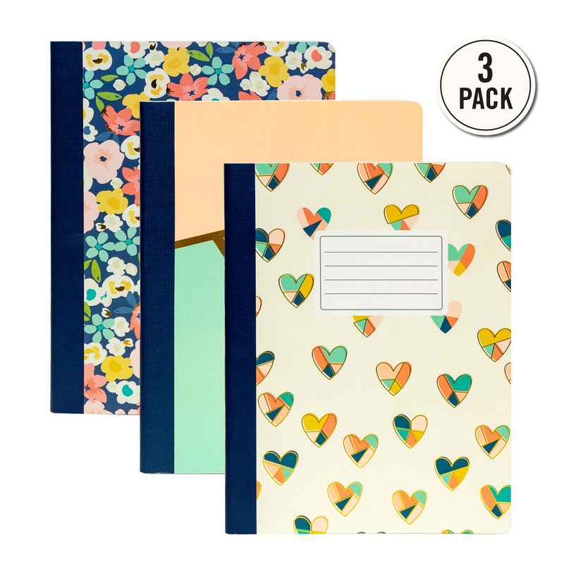 Pukka Pad, Carpe Diem Composition Notebooks - 48 Pack of