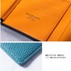 HANATORA PSA02 Genuine Leather Mini Wallet, Shrink Leather, Bifold, Trifold