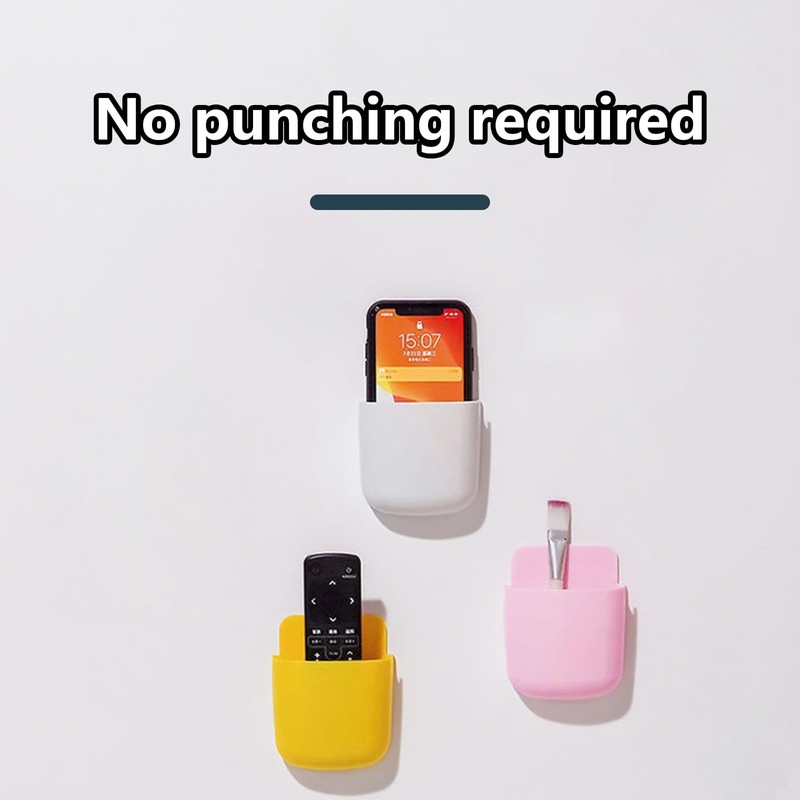 Wall Storage Holder Set 4 Colours 11.5 x 9 x