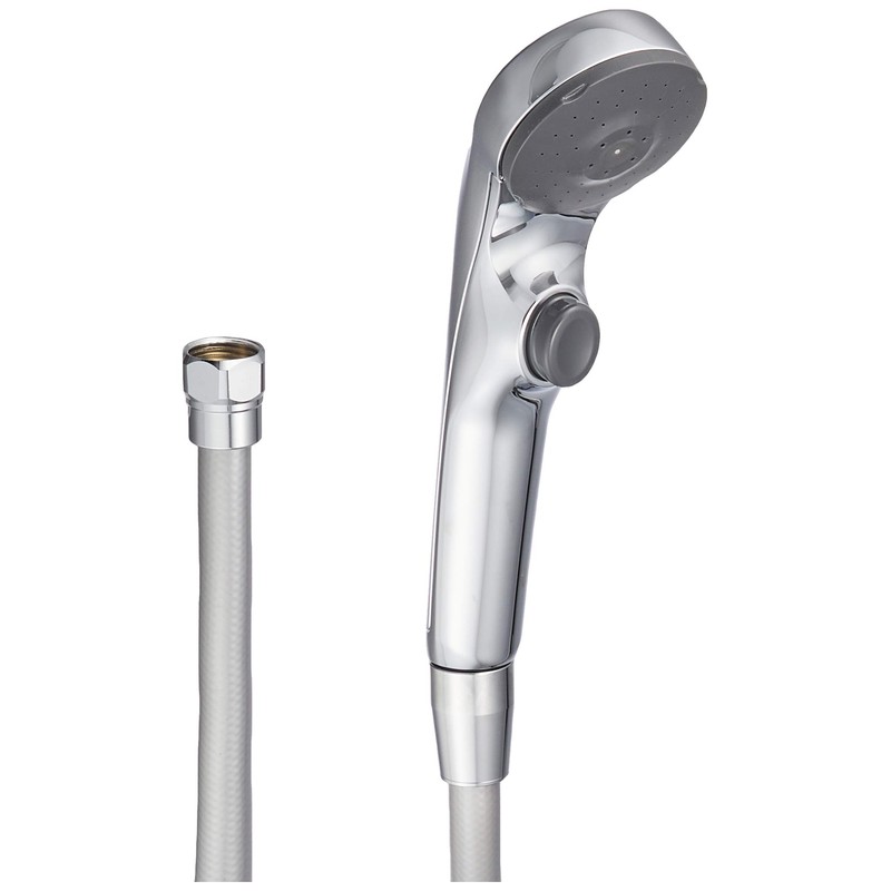 KVK Water-Saving e-Shower nf Showerhead (Plated/One Stop) with Hose, Pressure
