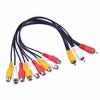 BronaGrand 3 RCA Male Jack to 9 RCA Female Plug