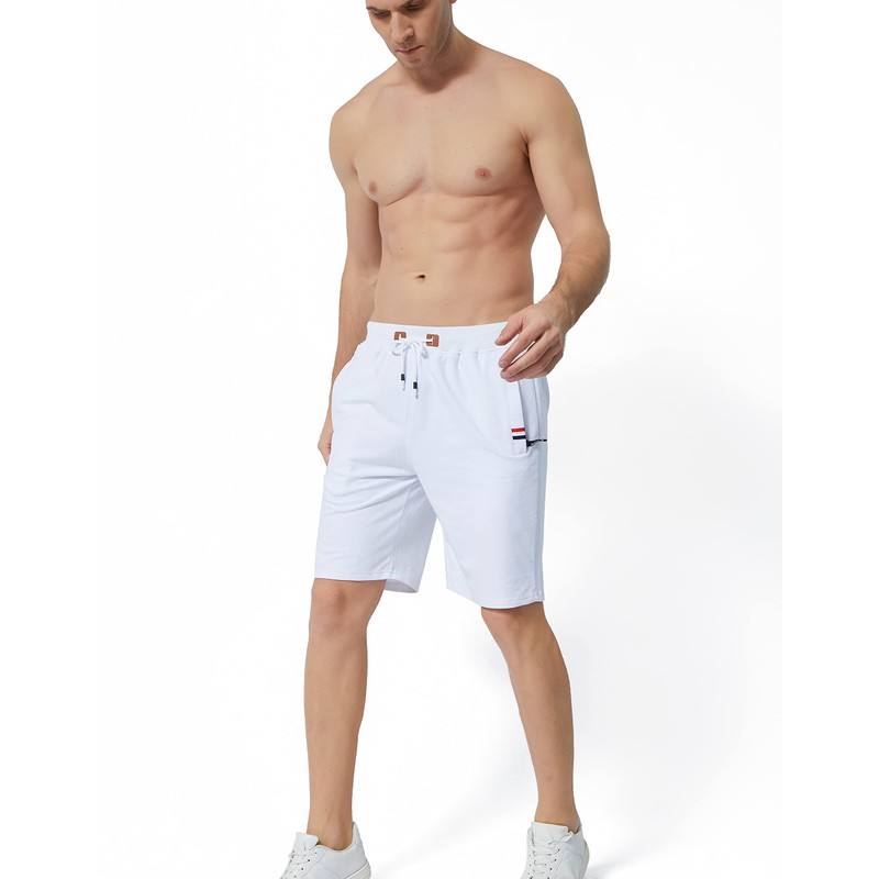 MO GOOD - Pantalones cortos casuales para hombre, para entrenamiento,