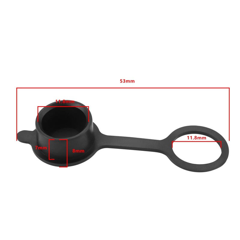 Create idea 10PCS GX12 Aviation Connector Plug Cover Compatible with