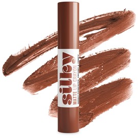 Silky Lipstick Jumbo Matte Lip Pencil Crayon - Highly Pigmented Creamy, Long-lasting - Colour 04 Coffee, 2.8g - Andreia Professional
