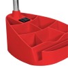 All the Rages LimeLights Gooseneck Organizer Desk Lamp w/ Power