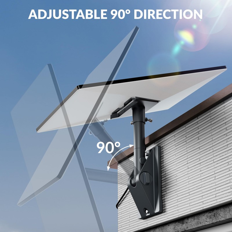 Starlink Gen 3 Mount Kit, Heavy-Duty Aluminum Roof/Wall Mount Accessories