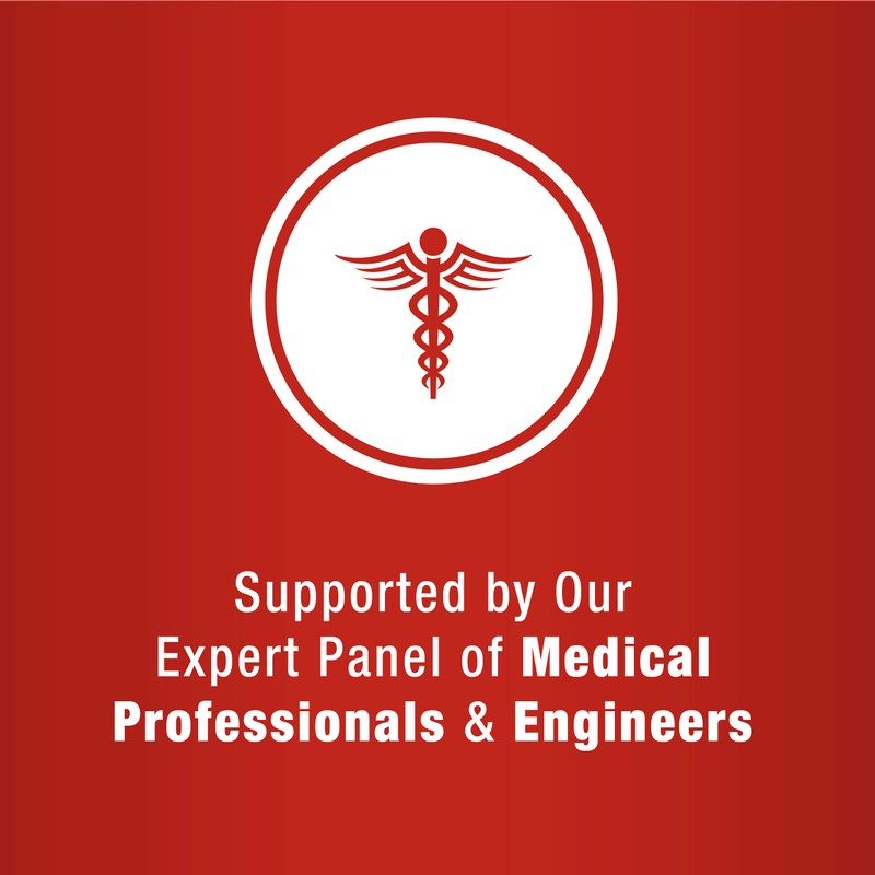 ACE Elasto-Preene Knee Support, Large/XLarge, Black (229067)