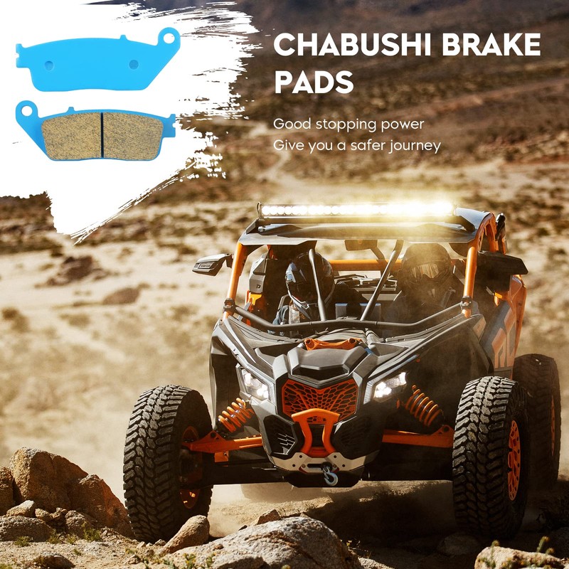 Ceramic Brake Pads Front Rear for Honda VT 1300 CX