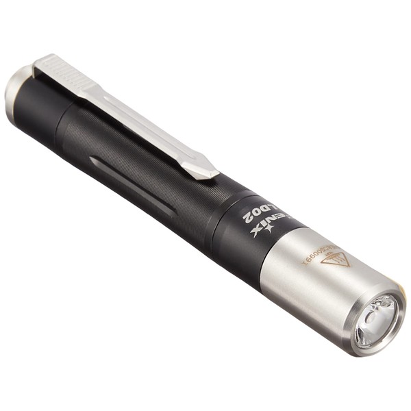 FENIX LD02 V2.0 XQ-E HI LED Flashlight, 70 Lumens Brightness, LD02 V2.0, White