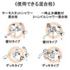 Kakudai 356-701 Push-Off Shower 356-701